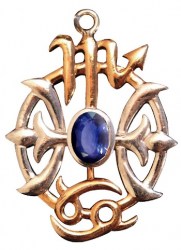 Φυλακτό Viking Compass με Ιολίτη