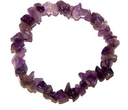 Βραχιόλι Χαλίκι Αμέθυστος