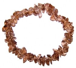 Βραχιόλι Χαλίκι Χαλαζίας Καπνίας