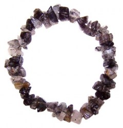 Βραχιόλι Χαλίκι Χαλαζίας με Τουρμαλίνη