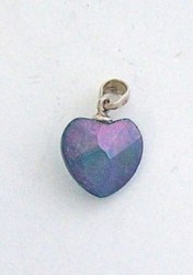 Μενταγιόν Καρδιά Aqua Aura