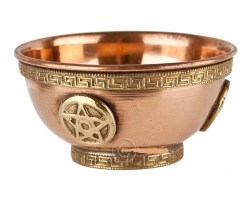 Χάλκινο Δοχείο με Πεντάλφα