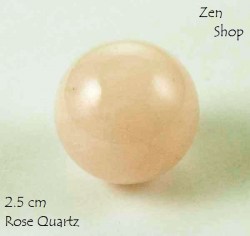Μικρή Σφαίρα από Ροζ Χαλαζία