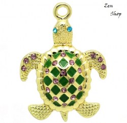 Μενταγιόν Χελώνα για Τύχη & Υγεία