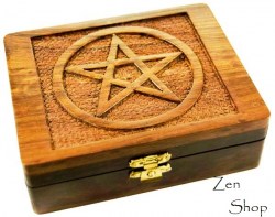 Ξύλινο Κουτί Pentacle